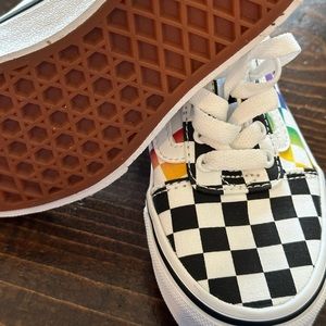Kids Rainbow Vans